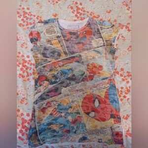 See through Marvel top